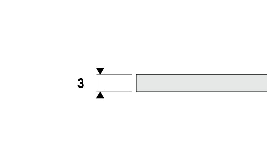 PVC Expansé épaisseur 3 mm