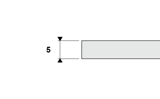 Epaisseur 5 mm