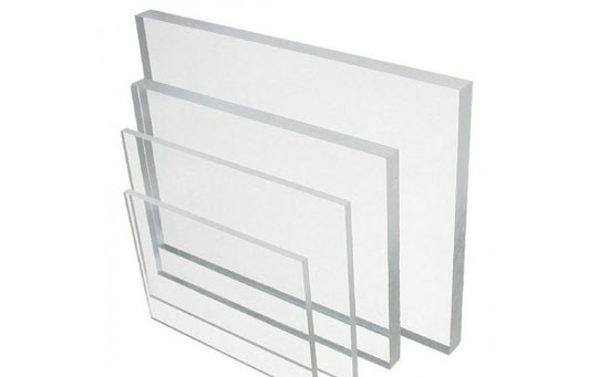 PMMA coulé transparent incolore