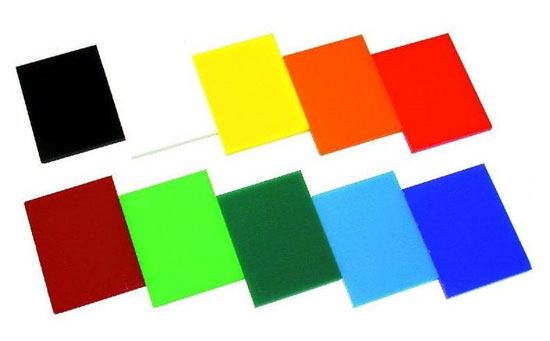 PMMA coulé couleurs opaques