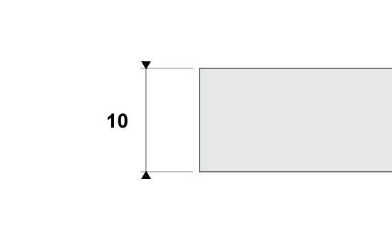 PVC Rigide épaisseur 10 mm