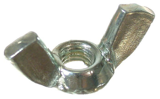 Écrous acier zingué