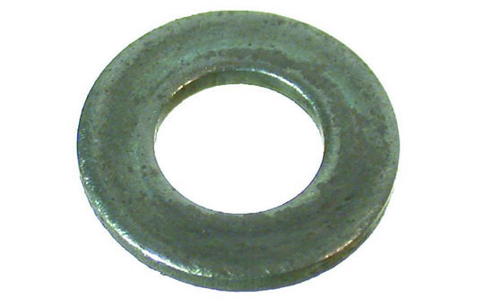Rondelles plates acier zingué