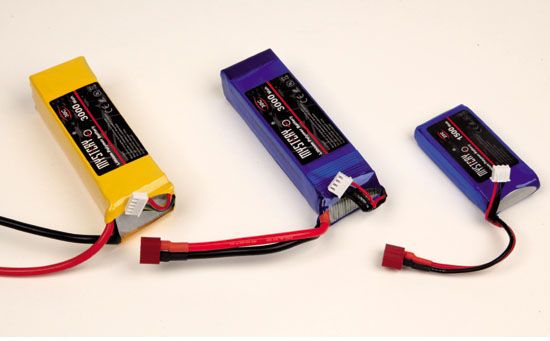 Batteries Li-Po et accessoires