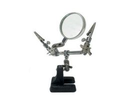 Bras Articulé 3 Sections à Rotule - Support Lampe Plongée Sous-Marine - Pince Remplir Lumière Alliage Aluminium