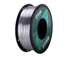 Filament PLA eSilk Argent 1 kg – effet soyeux métallisé
