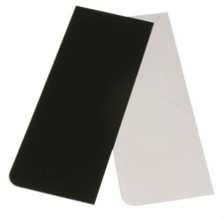 AD-307-BC-MAT Adhésif vinyle 80 microns opaque BLANC MAT - laize 307 mm