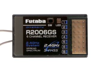 AVT-658 Récepteur 6 voies FHSS et S-FHSS 4,8 à 7, 4 V pour radiocommande RC6