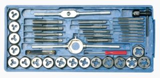 Coffret de 17 tarauds et 17 filières