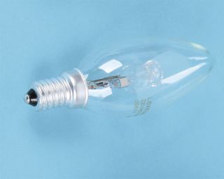 Ampoule E14 240V 18W Halogène éco Flamme