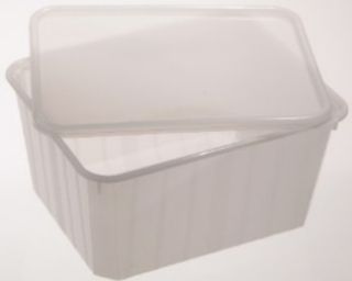 BOIT-1L15-Boîte Polypro Translucide + couvercle 156x127x84mm (lot de 5) Lot de 5 pièces