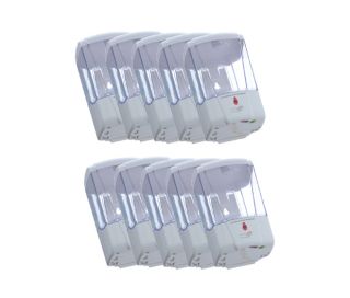 DISA-10 Lot de 10 sistributeurs automatiques de savon, modèles pédagogiques.