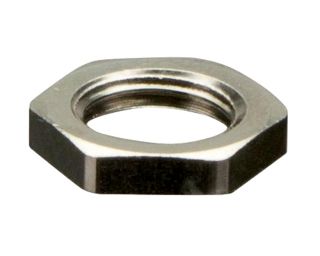 Ecrous acier Hexagonal M10 au pas de 100 épaisseur 5mm  (Sac de 10)