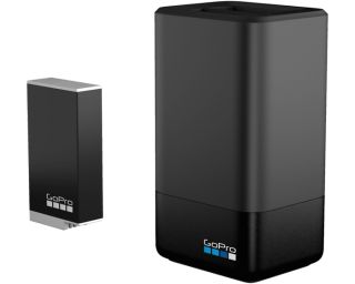 GOPRO-MAX-BATCH Pack chargeur double et batterie résistant au froid pour caméra d'action GoPro Max