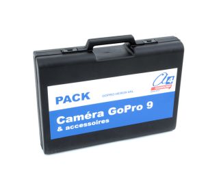 GOPRO-HERO9-VAL Pack GoPro HERO 09 avec accessoires et valise de rangement