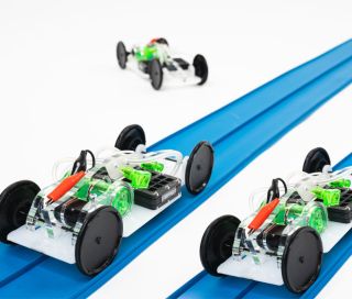 H2GP Sprint Classroom Pack, voitures à hydrogène H2GP Sprint Car classe - Horizon en situation de course 