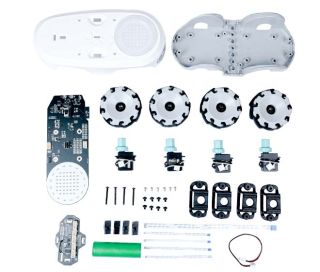 ILR-ROB-K, Robot IloRobot - Version en kit, vue de l'ensemble des pièces