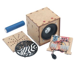 KD-ENCEINT-BT-CH1, Pack découverte enceinte Bluetooth version avec batterie et module de charge, vue principale