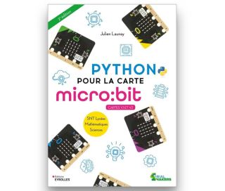 LIV-EYR-67826, Livre Python pour la carte micro:bit (cartes V1 et V2)