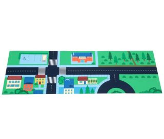 Décor ville pour lampadaire connecté - Bâche PVC 117 x 39 cm