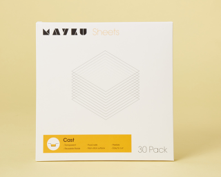 MA-THERMO-CAST Feuilles thermoformables FormBox compatible alimentaire - Pack de 30