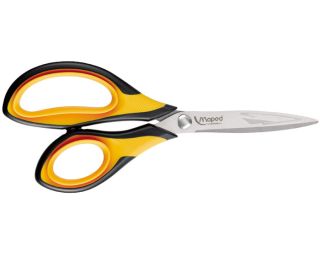 Ciseaux ULTIMATE 21 cm asymétriques - Anneaux double peau 