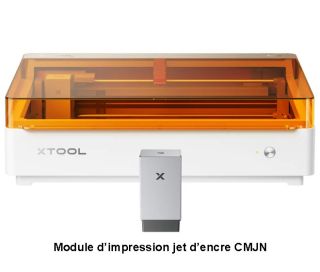 Découpeuse graveuse laser 20 W - xTool Pack M2 Color Print - Classe 1