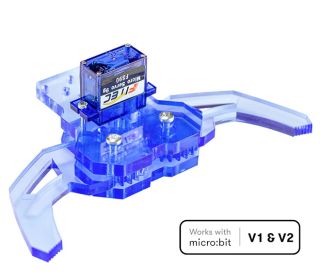 MI-25104 Kitronik Klaw MK2 Robotic Gripper Kit, pince ouverte