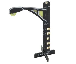 MI-5643, LAMP:bit-Street Light for BBC micro:bit de Kitronik, le réverbère pour vos maquettes, vue monté, sans carte micro:bit