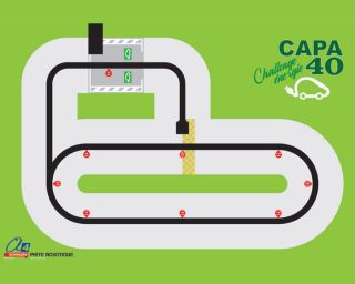 PISTE-CAPA-40 Piste CAPA40 sur bâche - 80 x 120 cm - Challenge énergie