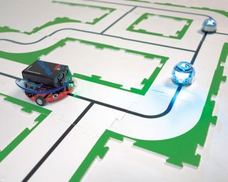 Pack de 30 pièces - Droite et virage taille L 180 x 180mm