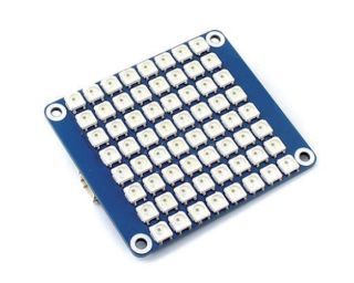 RGB LED HAT, 8x8 LED RGB