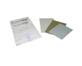 5 feuilles d'aluminium à graver - Argent Satin [ép. 0,5x305x508mm]