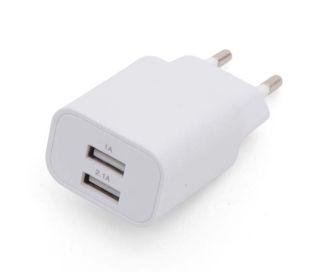 V-PSSEUSB35W, Chargeur avec 2 connexions USB-A 5V 3,4 A (2 ,1 A +1 A) - 17 W max, vue principale