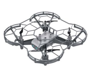 WH-EG-1003, drone Eagle 1003 de Whalesbot, vue principale avec sa protection fermée étendue