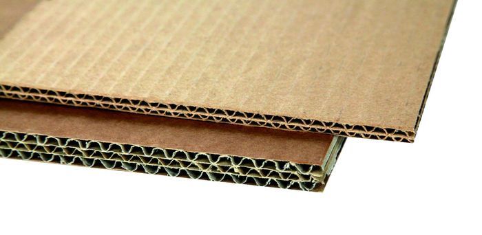Lot de 10 plaques de carton triple cannelure [ép. 12-14x800x1000 mm]