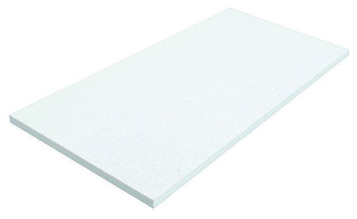 Plaque plane compact PVC blanc