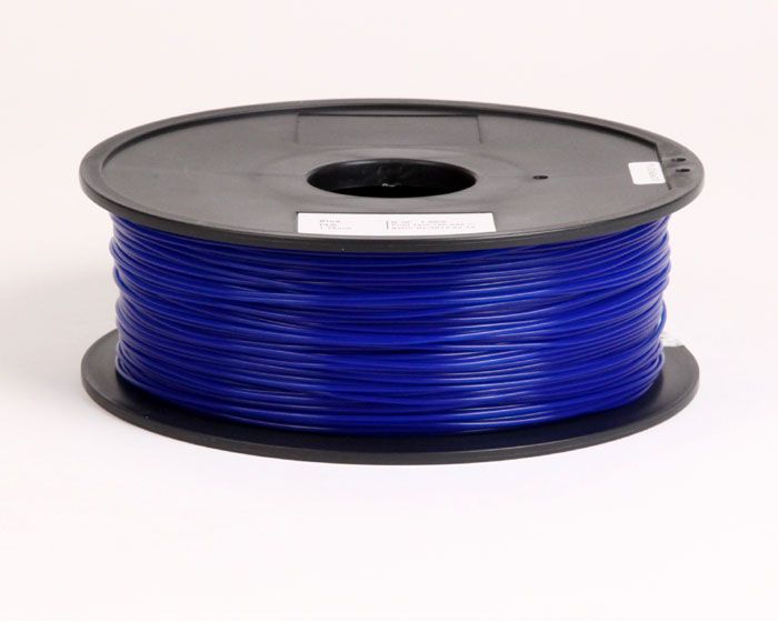 Filament PLA, 1,75 mm, bleu lumineux, 1 kg/rouleau