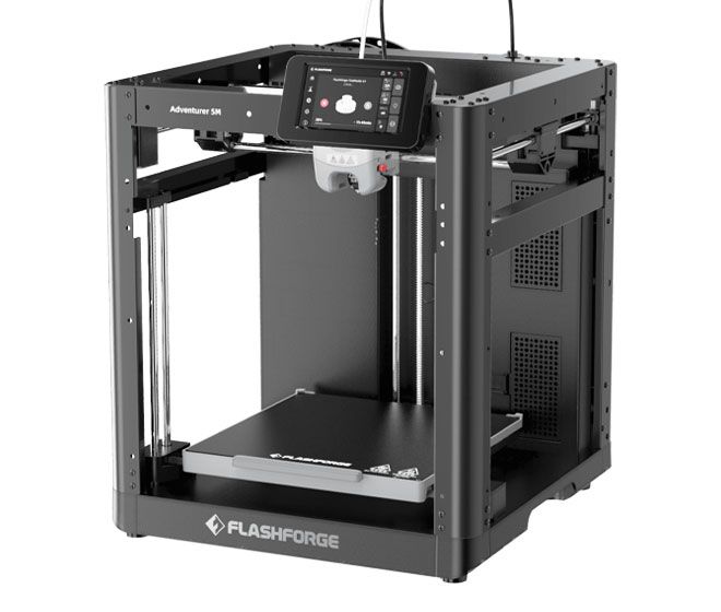 Flashforge Adventurer 5M Pro Imprimante 3D,600mm/s Ultra Haute Vitesse, Nivellement Automatique,Double système de Filtration, Surveillance à Distance, buse Amovible Rapide, arrêt Automatique