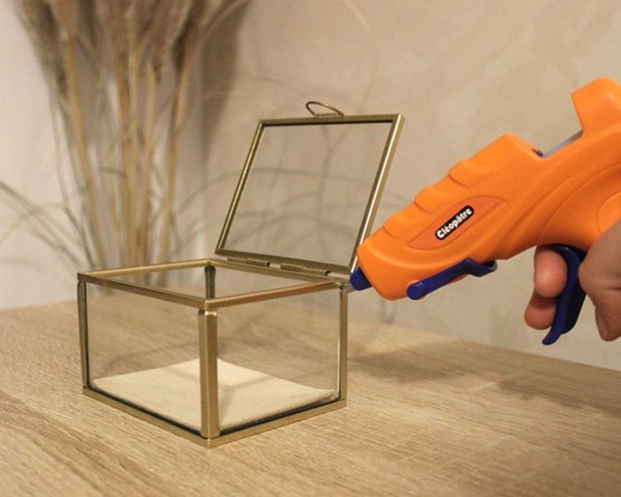 Sans Marque Pistolet à colle chaude 100W - 10 Bâtons de colle 7MM à prix pas che