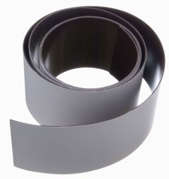 AIMT-BDE-40MMX30M Bande aimantée blanche 0,5 mm x 40 mm x 1 m (force attrac. 26g/cm²)