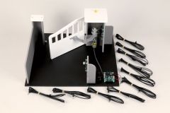 Maquette motorisée programmable Portail 1 Battant - version montée