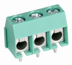 BOR-3-CI Bornier triple à vis pour circuit imprimé (pas 5mm - 10A - 300VAC)