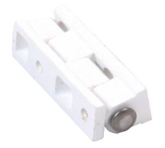 CHARN-NYL-H40 Charnière nylon blanc H40 axe inox