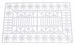 Panoplie de 70 connecteurs blanc pour structure paille
