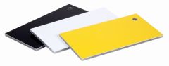 DBOND-2-BC Dibond alu fin Blanc 2 faces avec âme PE 2x1000x500