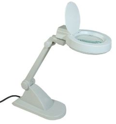 LAMP-LOUPT-G Lampe loupe de table 220V hauteur 36cm
