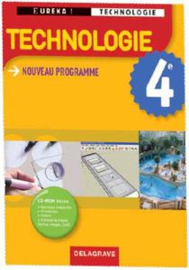 EurekaTechnologie 4e - Livre de l'élève (Delagrave) - 1413