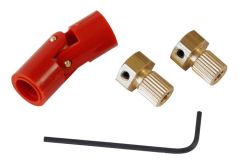 MF-1105-61 Cardan pour couplage d'axe D4/4mm. D12,5 x L 46 mm
