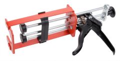 RESI-PISTO-200 Pistolet manuel à cliquet pour cartouches de fluide silicone 2x100 ml